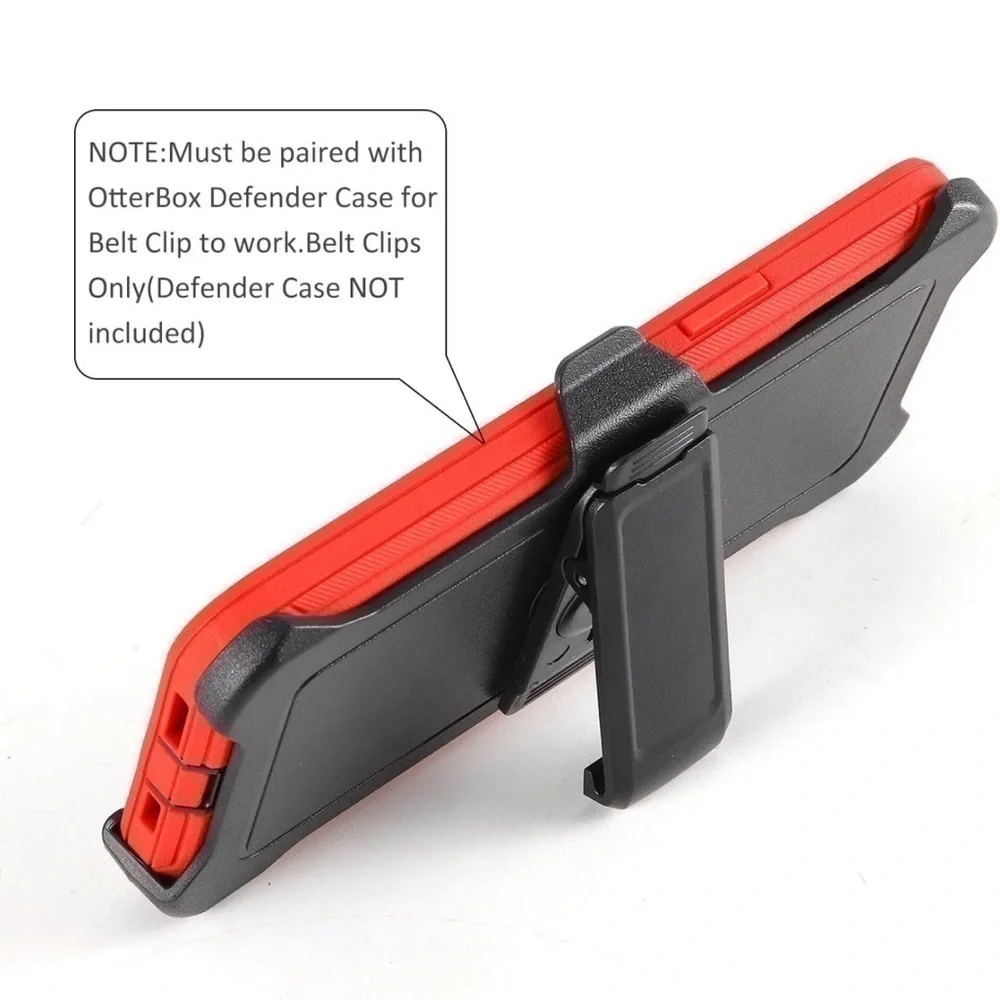 WallSkiN 2 Pack Replacement Belt Clip Holste for iPhone 11 OtterBox Defender